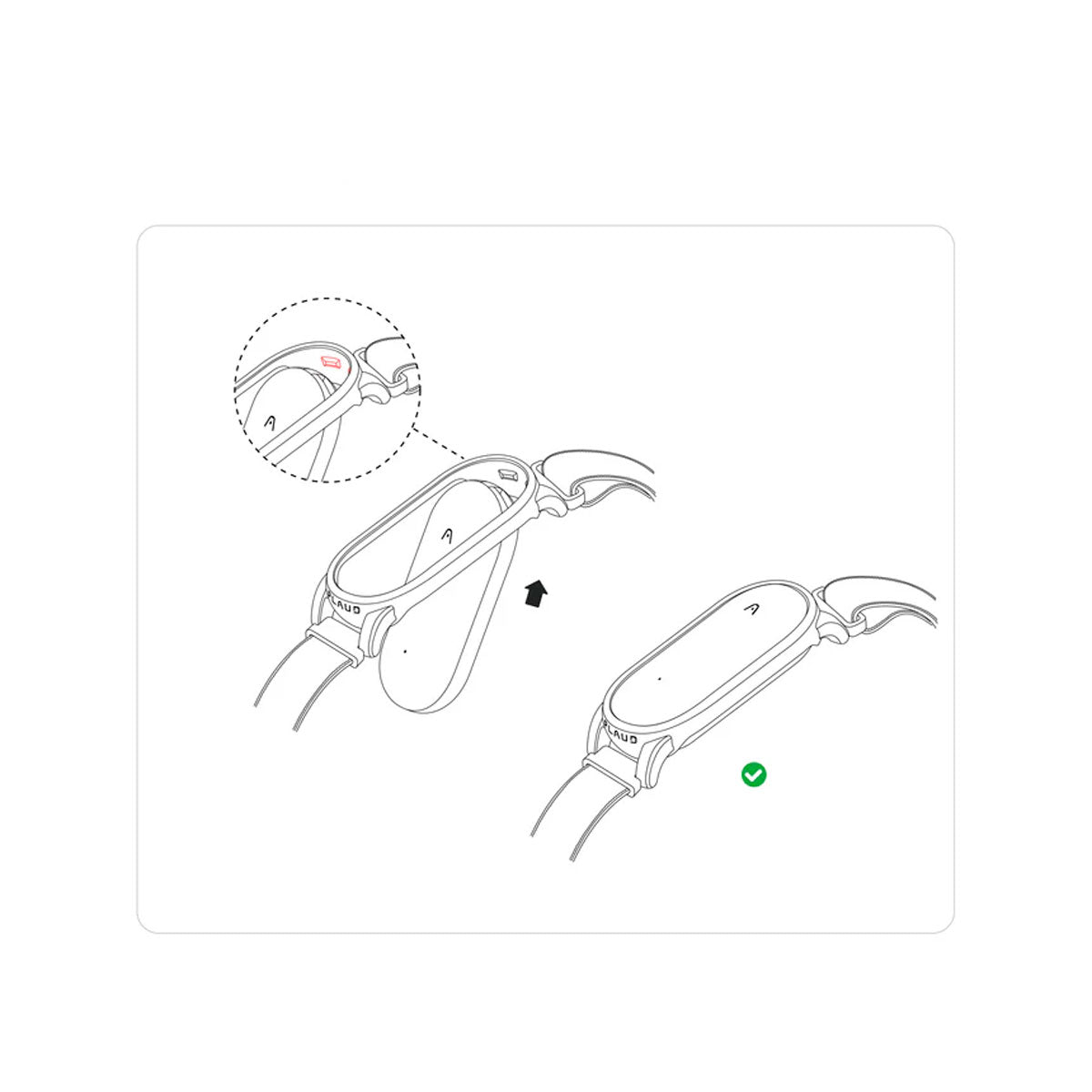 Plaud Note Pin Pulsera