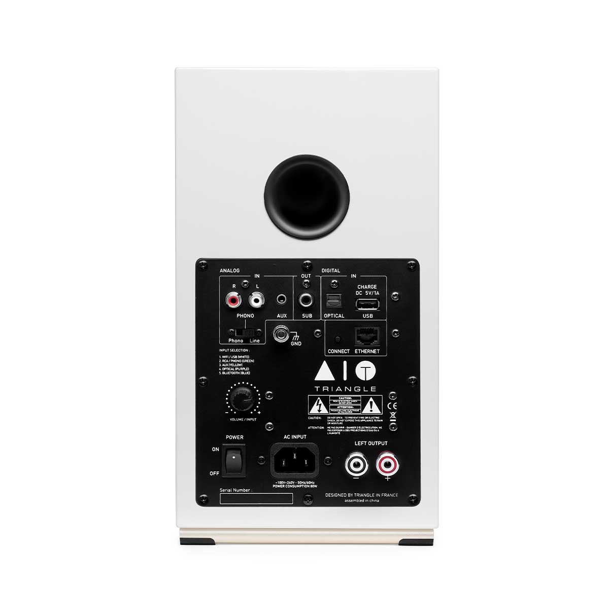 Triangle AIO TWIN blanco trasera