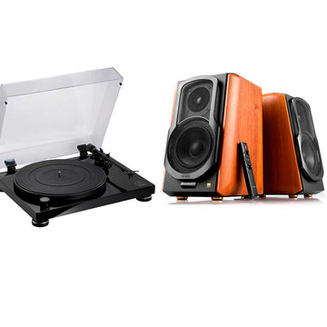 Pack Audio-Technica AT-LPW50PB + Edifier S1000MKII
