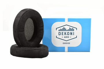Dekoni Audio Choice Suede Audeze Mobius perfil