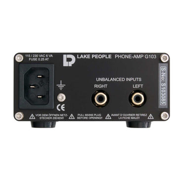 Lake People G103-S conexiones