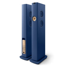 Cargar imagen en el visor de la galería, KEF LS60 Wireless azul trasera
