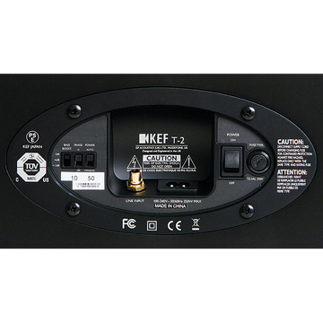 KEF T2 conexiones