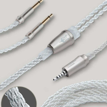 Cable Meze Audio Silver Plated Serie 99-2.5mm-1.2m - Reacondicionado