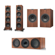 Cargar imagen en el visor de la galería, KEF Q950 Cinema Pack walnut 
