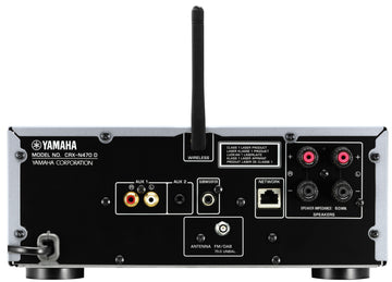 Yamaha CRX-N470D plata conexiones