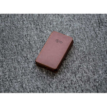 Cargar imagen en el visor de la galería, Funda de cuero para HiBy R6 PRO Marrón frontal
